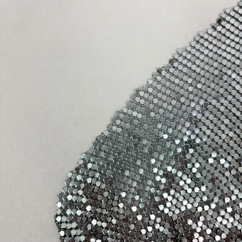 NBD Kimmy Halter Top in Silver Size S